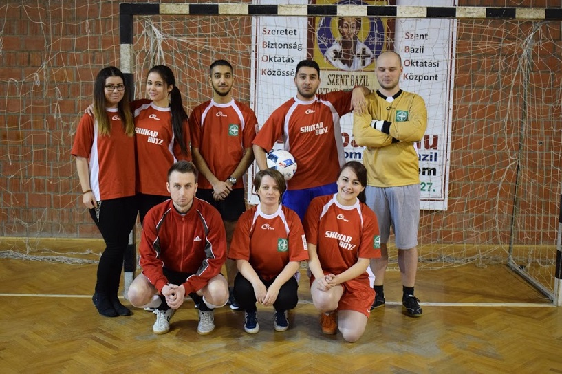 a győztes csapat