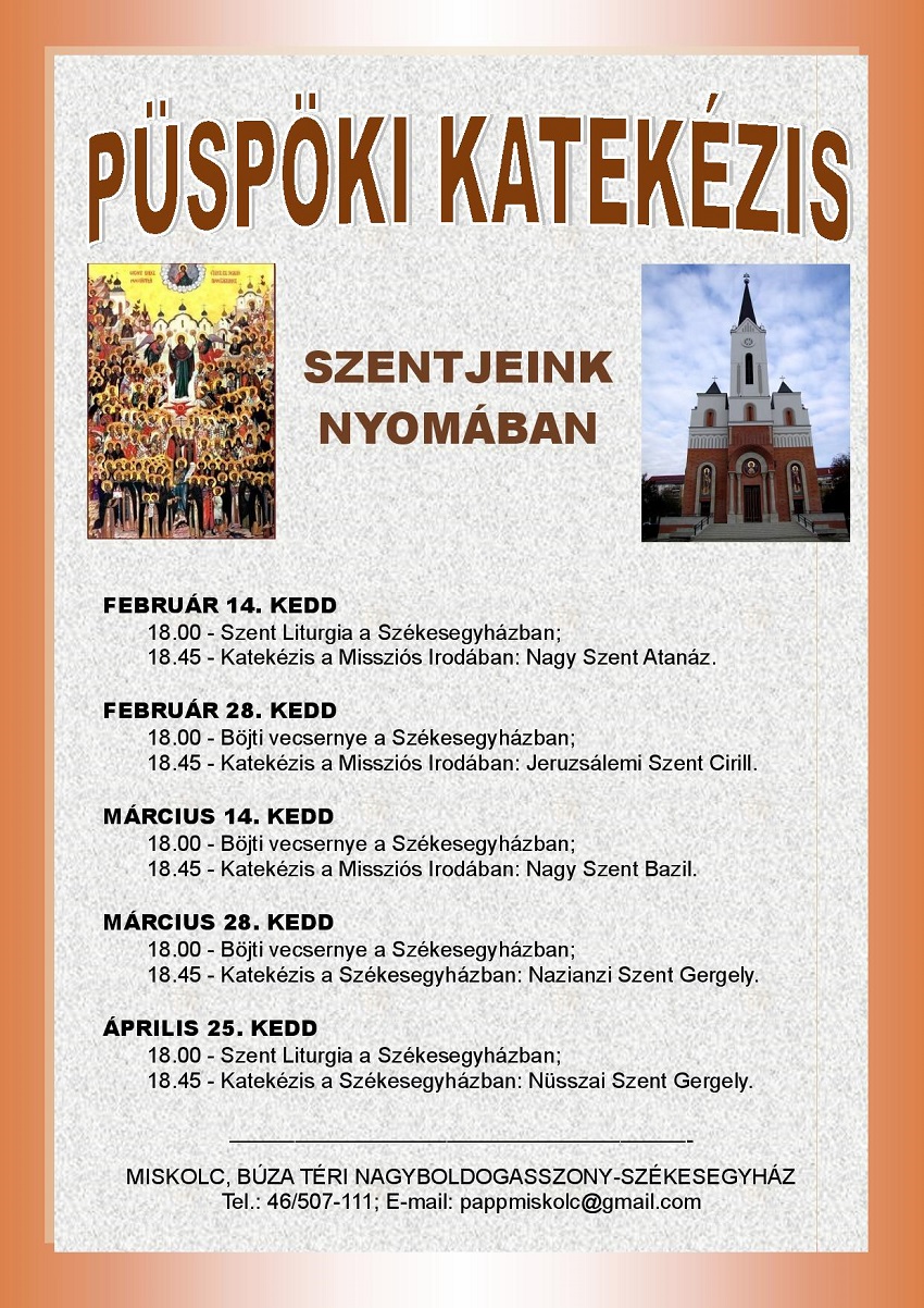 püspöki katekézis 