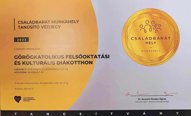 tanúsítvány