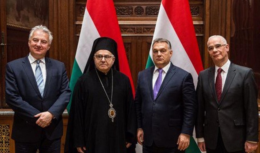 Semjén Zsolt, Jean-Clément Jeanbart, Orbán Viktor, Balog Zoltán