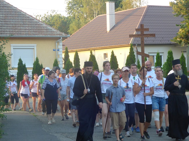 útonlevők, jobb oldalon Szocska Ábel