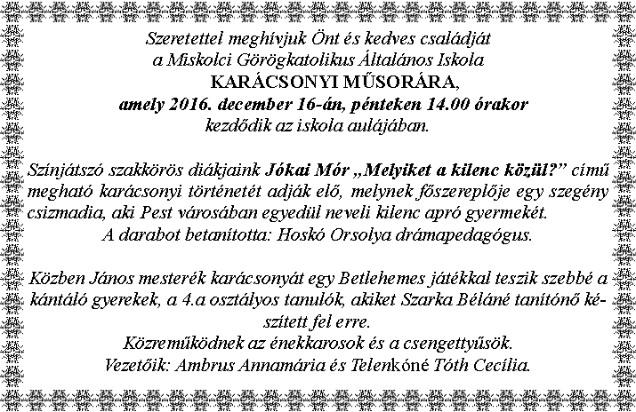 meghívó