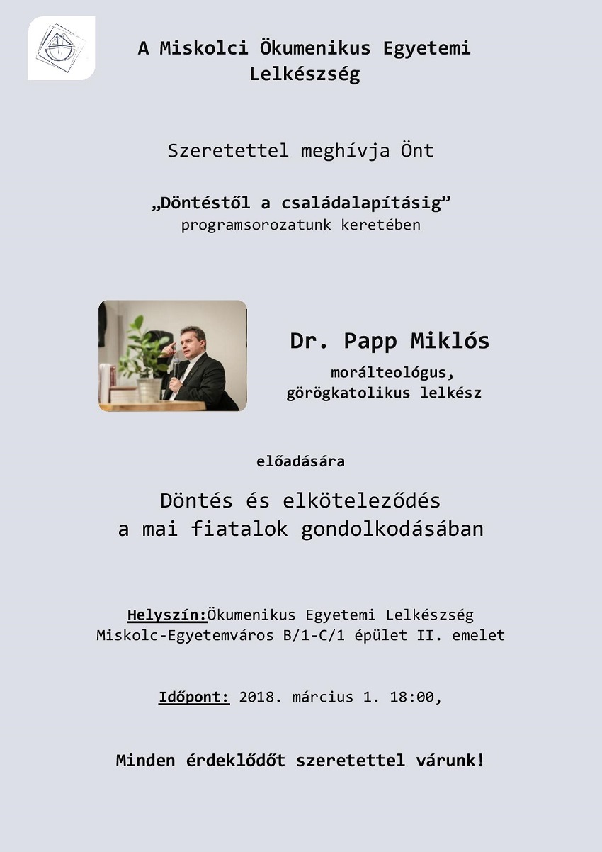Papp Miklós előadás