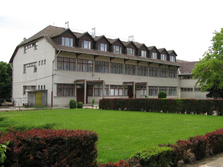 a kollégium épülete