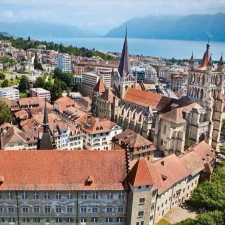 Lausanne látkép