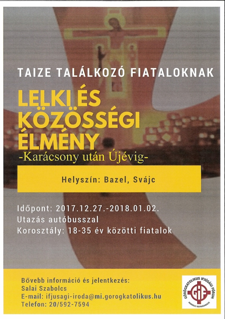 Plakát - Taize