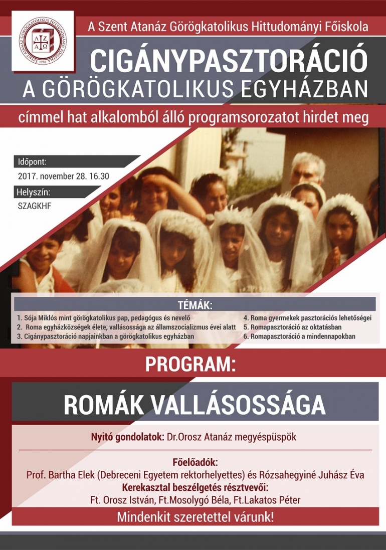 a rendezvény plakátja