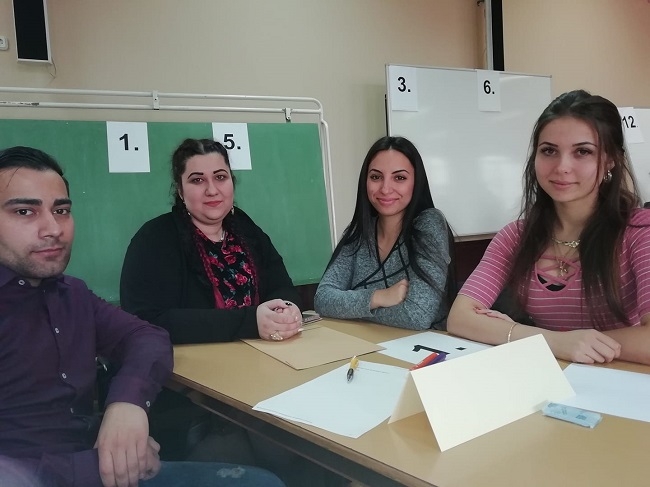 Dudu Ádám Hadházi Renáta Horváth Xénia Szajkó Cintia.