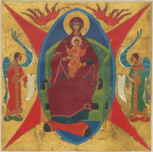 Istenszülő ikon az ózdi templomból