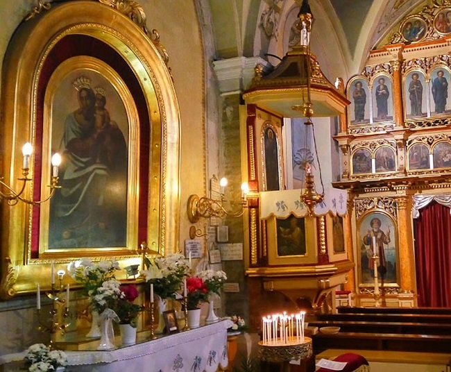 Sajópálfala, templombelső