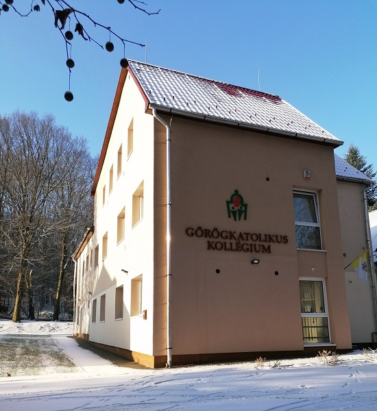 A szakkollégium épülete