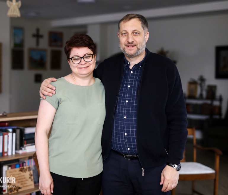 Marosi Anita és férje