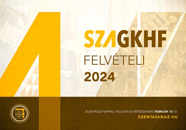 felvételi plakát