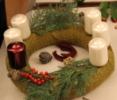 adventi koszorú
