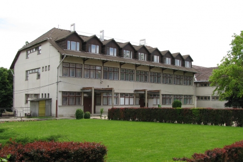 a kollégium épülete