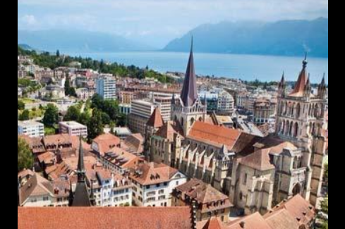 Lausanne látkép