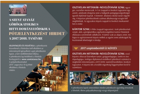 pótfelvételi plakát