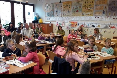 osztályteremben