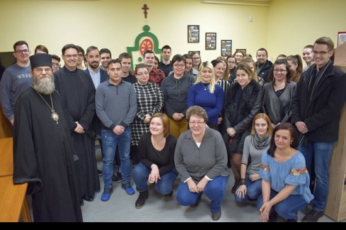 csoportkép a diákotthonban