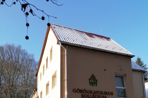 A szakkollégium épülete
